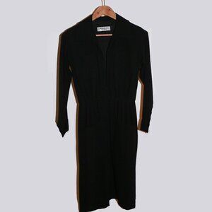 Saint Laurent Black Vintage Smoking Dress
